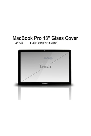 Apple Uyumlu MacBook Pro İle 13inc A1278 Öncam/ekran Camı