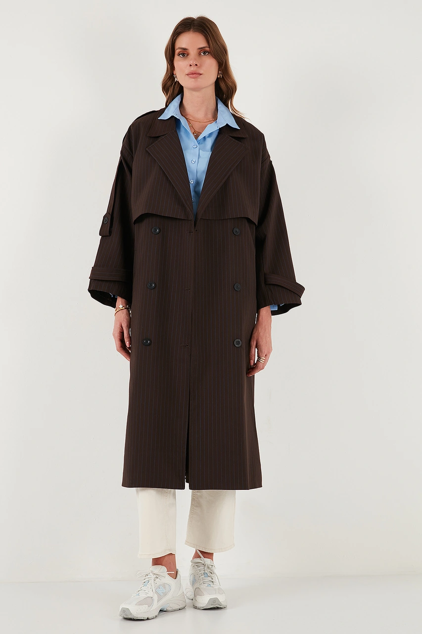 Lela Bayan Trençkot 6839583 Kahve Kahve