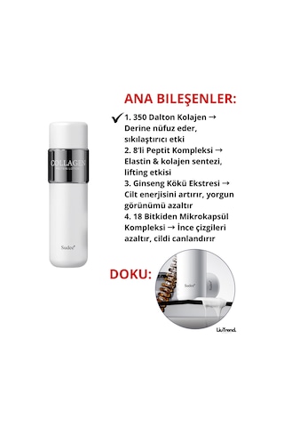 Sudee Collagen Protein Lotion 120 Ml Nemlendirici Ve Besleyici Kolajen Losyonu