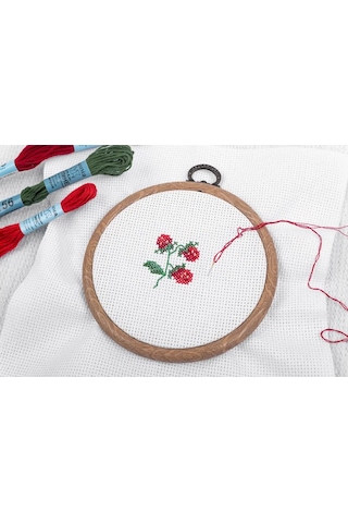 Gamma İplik Nakışı İçin Ayda 14 Beyaz 50 X 50 Cm Kandava 248562225