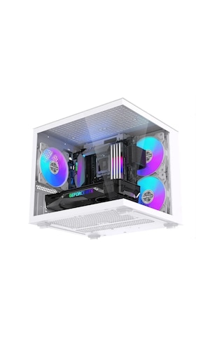 J-Tech Pulse R5-5500 16 GB 500 GB+256 GB SSD R7240 Free Dos Masaüstü Bilgisayar