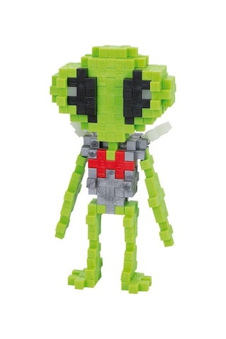 Plus-plus 100 Parça Uzaylı Figürlü Lego Seti Pp-4246