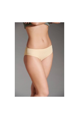 Eros Kadın Lazer Kesim Silikonlu Slip Ten 001