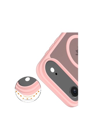 Joko İphone 17 Air Kılıf Jota Seri Magsafe Kapak Pudra