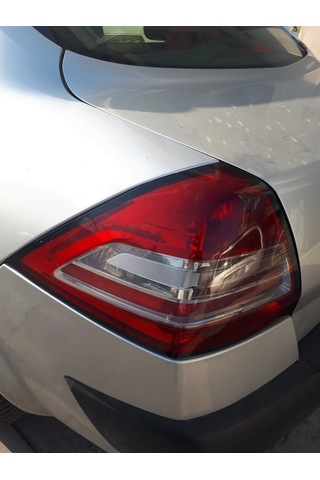 Renault Megane 2 Stop Çerçevesi Sticker / PARLAK SİYAH