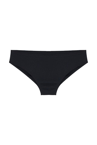 Bsm 3'lü Kadın Siyah Pamuklu Kaşkorse Bikini Külot Siyah