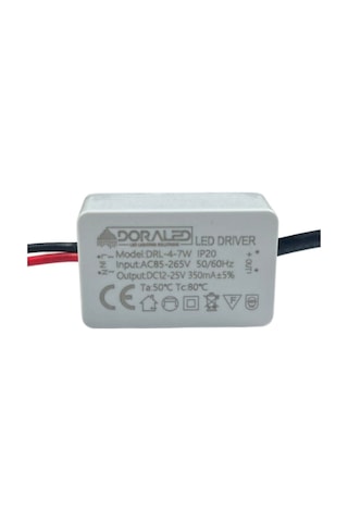 4-7X1W 350Ma 12-24V Power Led Driver IP20 Power Led Sürücü