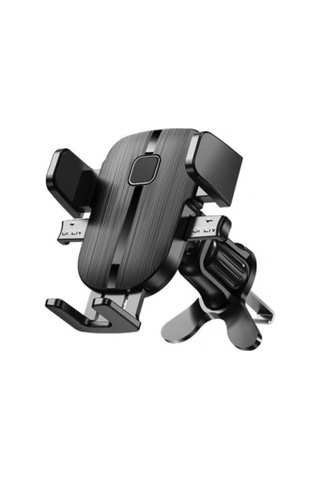 Araç İçi Havalandırma İçin Telefon Tutucu Silikon Destekli Güvenli 360 Derece Araba Telefon Tutucu - 36233