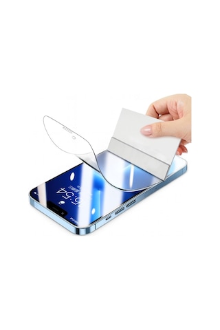 Schitec Xiaomi 15 Ultra Darbe Emici Premium Ön Şeffaf Nano Ekran Koruyucu Poliüretan Film - Xiomi15ultra