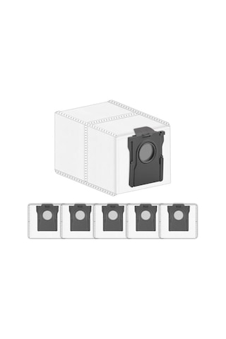 6 Adet X40 Ultra Yedek Elektrikli Süpürge Torbası Dreame X40/ X40 Pro/ X40 Ultra/ X50 Ultra/mova E30 Ultra/ X30 Pro