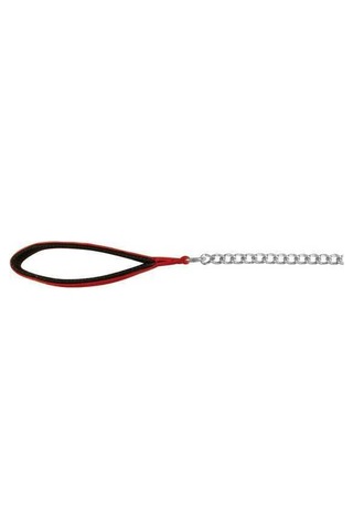 Trixie Köpek Gezdirme Zinciri- 1.00m/3 MM- Kırmızı