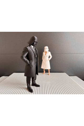 Darth Vader Ofis Figürü Ceo Tarzında Dekoratif Biblo 3d Baskı