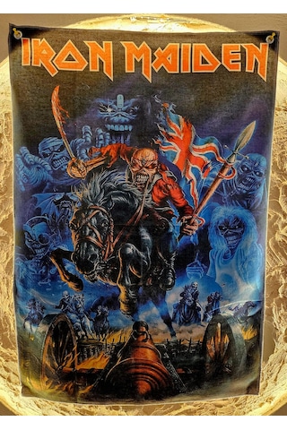 Iron Maiden Duvar Örtüsü