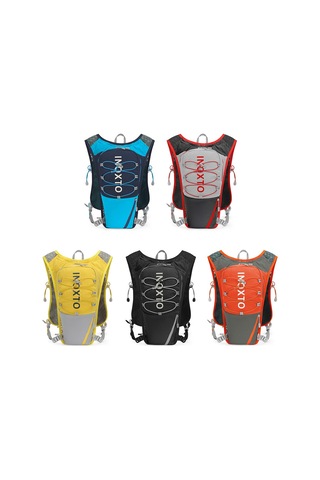 Inoxto Naylon Hidrasyon Paketi 5l Hidrasyon Sırt Çantası Koşu Sarı