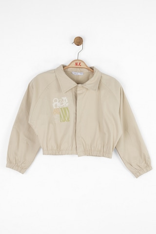 Nk Kids 38514 Kız Çocuk Vizon Brush Ceket Vizon