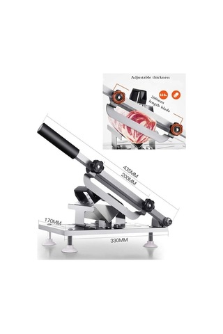 Novahub Tcherchi Paslanmaz Çelik El Dondurulmuş Et Kesme Makinesi Inox