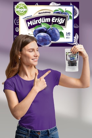 Kurutulmuş Mürdüm Eriği 60 G
