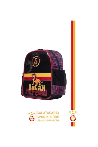 Fenerium Galatasaray Lisanslı Spor Çocuk Sırt Çantası Gs Aslan Parçası Çanta Çok Renkli