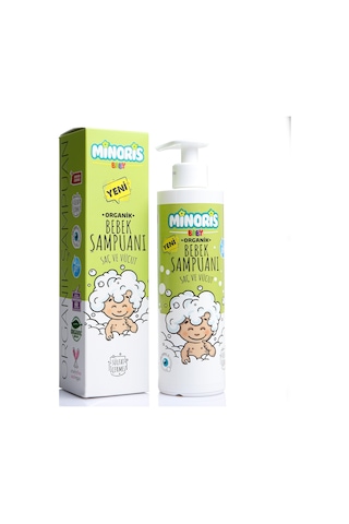 Minoris Baby Organik Şampuan 400 ML