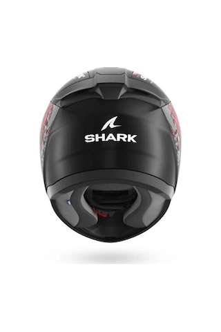 Shark Rıdıll 2 Speed-vıb Mat Siyah-antracıt Kırmızı Kapalı Kask Mat Siyah-antracıt Kırmızı