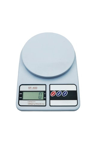 Promosyonca Dijital Mutfak Terazisi, 10kg Kapasite, Lcd Ekran, 13