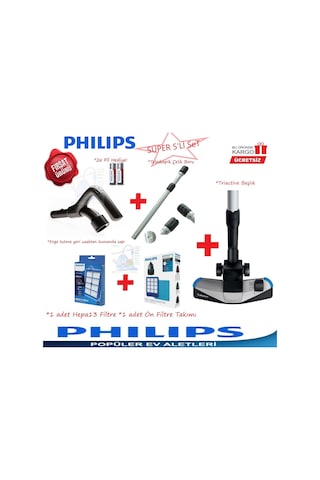 Philips Uyumlu Fc9924 Marathon Ultimate Kumanda+Boru+Filtre+Başlık (410608569)