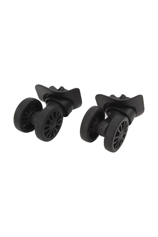 Geeroyoo Abs Kauçuk Vagonluk Tekerlekleri - Yedek Çekçek Valiz Tekerlekleri, Sessiz, Dayanıklı, Kolay Kurulum 2 Adet