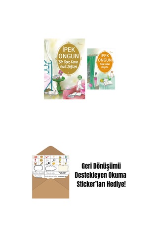 Bir Genç Kızın Gizli Defteri 1 + Adım Adım Hayata + Okuma Sticker'ları
