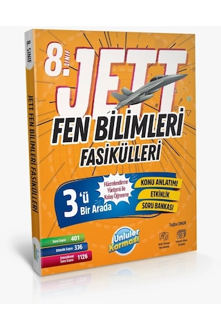 Ünlüler Karması 8. Sınıf Jett Fen Bilimleri Fasikülleri Ünlüler Karması 8. Sınıf Jett Fen Bilimleri Fasikülleri