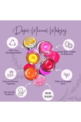 Kuatra Red Marigold Işıltı Veren Nemlendirici Balm 7 ML