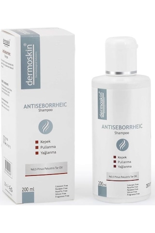 Dermoskin Antiseborrheic Kepek Yağlanma ve Pullanma Şampuanı 200 ML Dermoskin Antiseborrheic Kepek Yağlanma ve Pullanma Şampuanı 200 ML