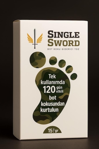Özel Üretim Etkili Formül Single Sword Biohelp Ayak Koku Önleyicisi