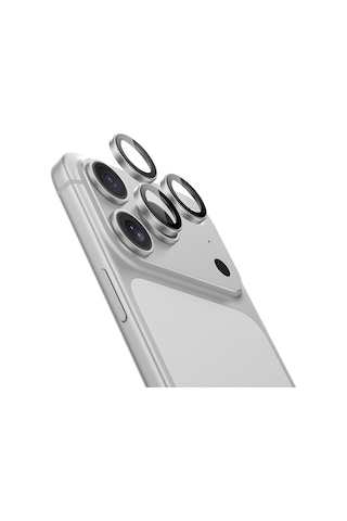 Apple Uyumlu   iPhone 17 Pro Benks Glass Warrior Cam Kamera Lens Koruyucu Gümüş