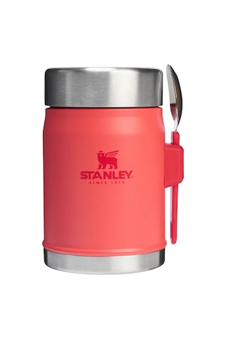 Stanley Classic Legendary Kaşıklı Yemek Termosu 0.4l Hot Coral Hot Coral