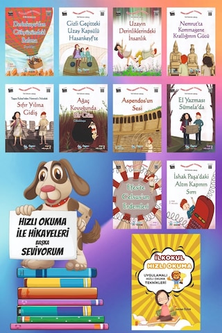 4.sınıf Zamanı Döndüren Telefonum Hikaye Seti + Hızlı Okuma