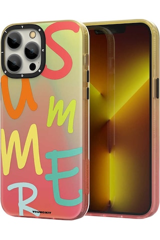 Youngkit Apple Uyumlu iPhone 13 Pro Max Kılıf YoungKit Summer Serisi Kapak ZORE-267421