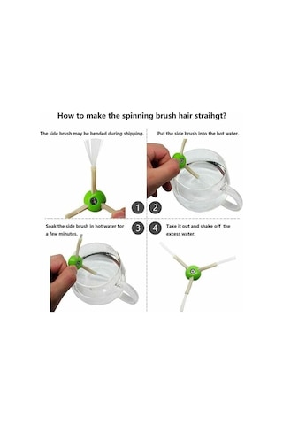 Irobot Roomba Serisi E/d Fırçalar Ve Filtreler - 6 Parça B Inox