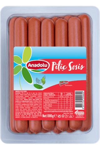 Anadolu Piliç Uzun Sosis 1 KG