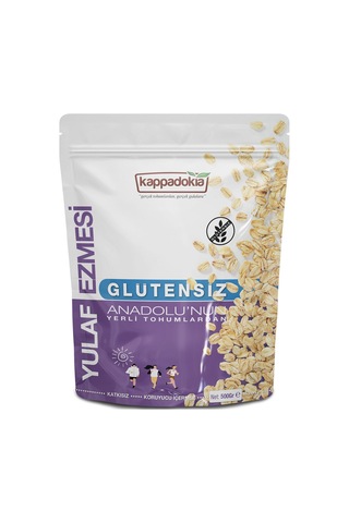 Kappadokia Ekonomik Boy Glütensiz Yulaf Ezmesi - 5 Kg
