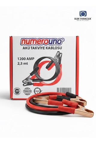 Akü Takviye Kablosu Numerouno 1200a 50mm 2,3mt