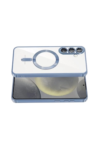 Newface - 240 - Samsung Galaxy Uyumlu S26 Kross Magneticsafe Kapak - - Glblseme - Sierra Blue