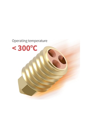 Bambu Lab X1-p1p Cht High Flow Bronz Nozzle 0.2mm