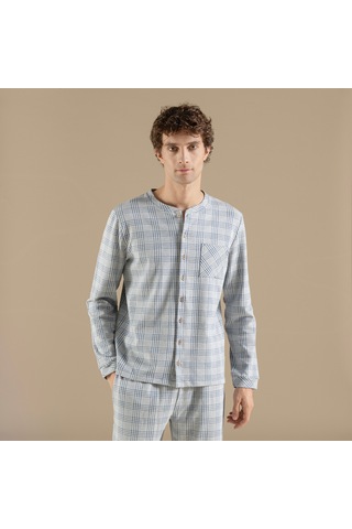 Chakra Palansa Pijama Takımı Mavi
