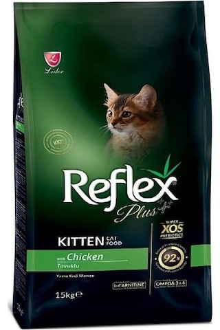 Reflex Plus Kitten Tavuklu Yavru Kedi Maması 2 x 1500 G