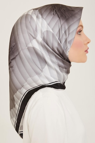Armine Sura İpek Eşarp Nostalji Sura 9100d-07 Siyah-07