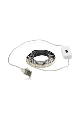 Azemax Usb Sensörlü Şerit LED/3 metre/Beyaz