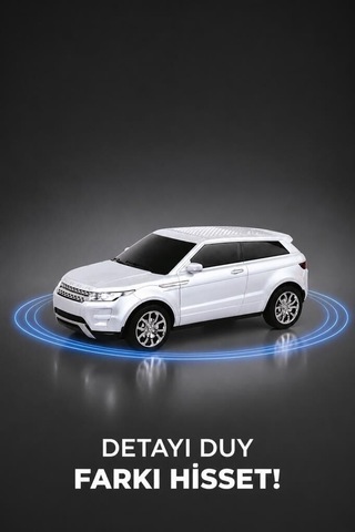 Delux Serisi Bluetooth Hoparlör Suv Araba D88 Beyaz 16w Eğlenceli Şirin Müzik