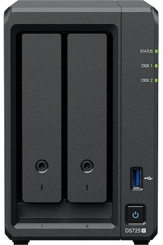 Synology 2diskli Ryzen 1600-12gb Ram-2.5gbe Nas Server Ds725 Plus 9662