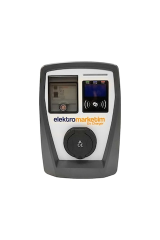 Elektromarketim Emev 22kw Elektrikli Araç Şarj İstasyonu 22 kw