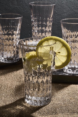 Perotti Bardak 4 Lü Arturo Tall 230 Ml 14969 Şeffaf